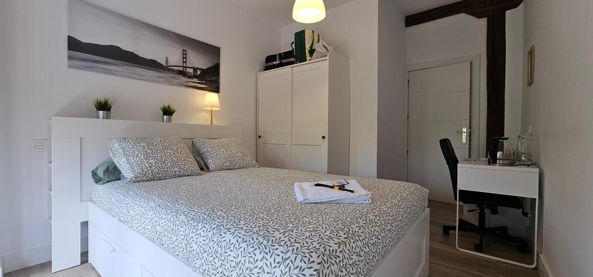 2. Habitación doble a 8 km de Bilbao. Baño compartido Galdakao Exterior foto